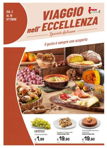 Volantino Iper, La grande i - 3/10/2022 - 16/10/2022.