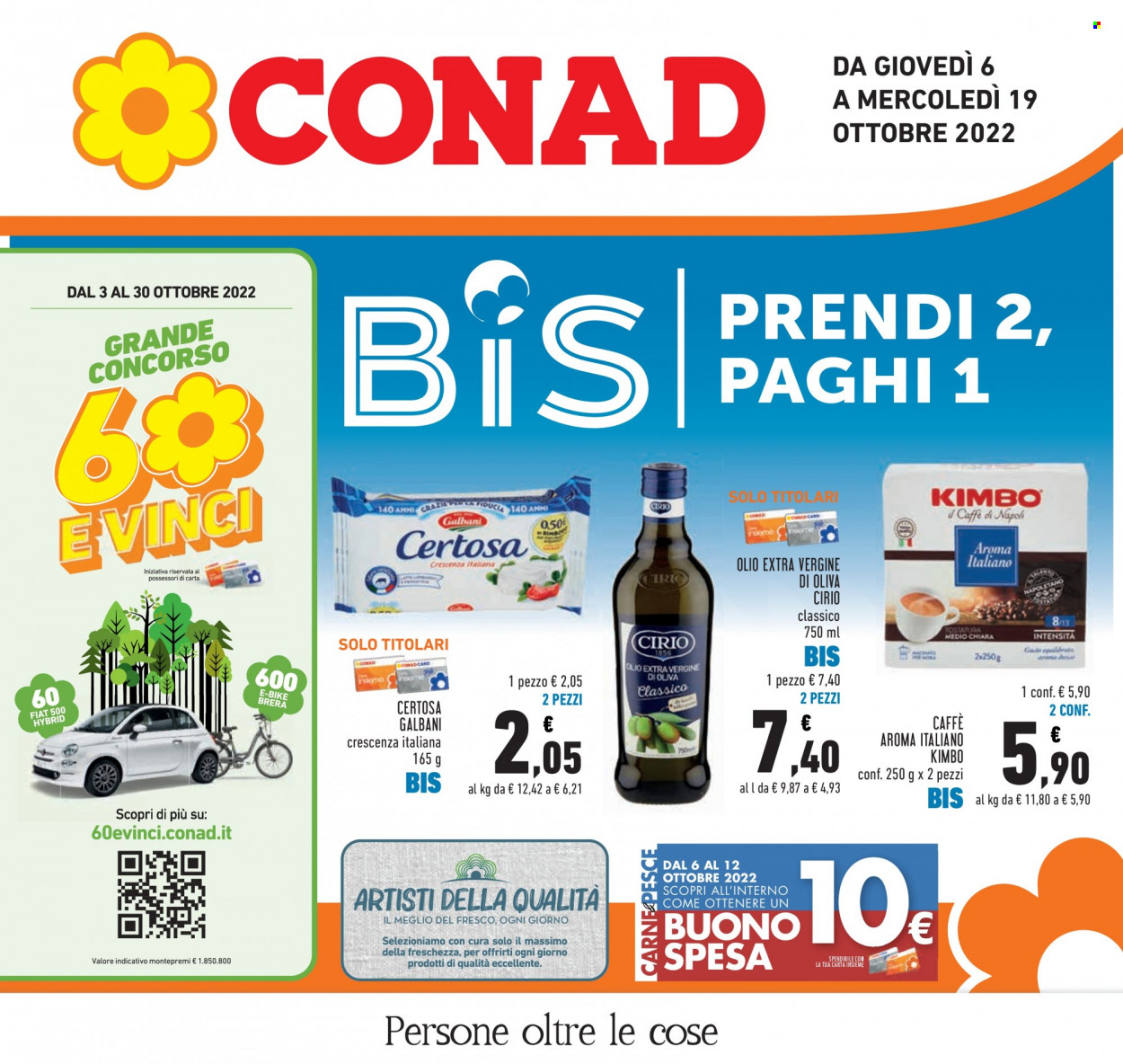 Volantino Conad - 6/10/2022 - 19/10/2022. Pagina 1