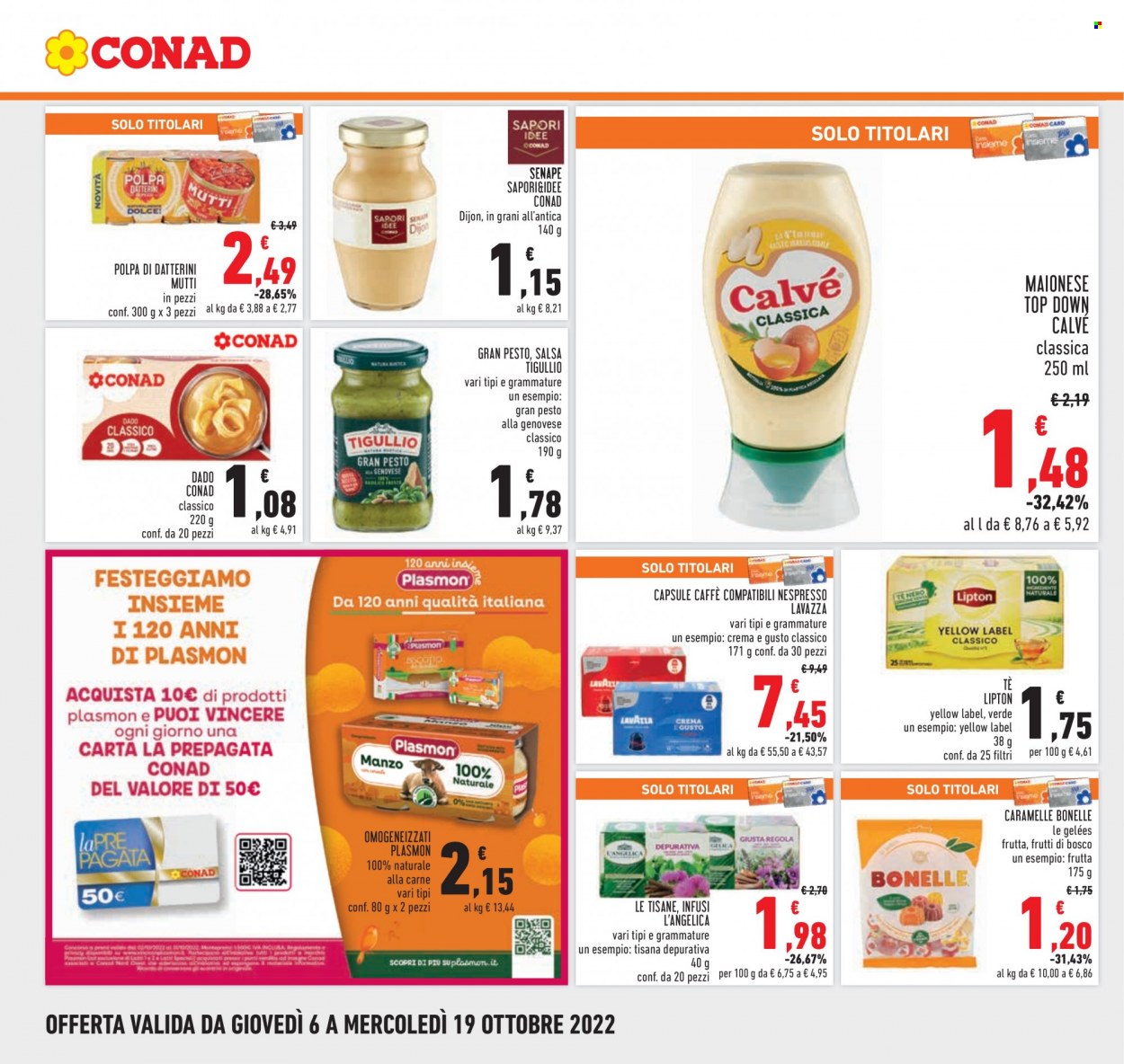 Volantino Conad - 6/10/2022 - 19/10/2022. Pagina 16