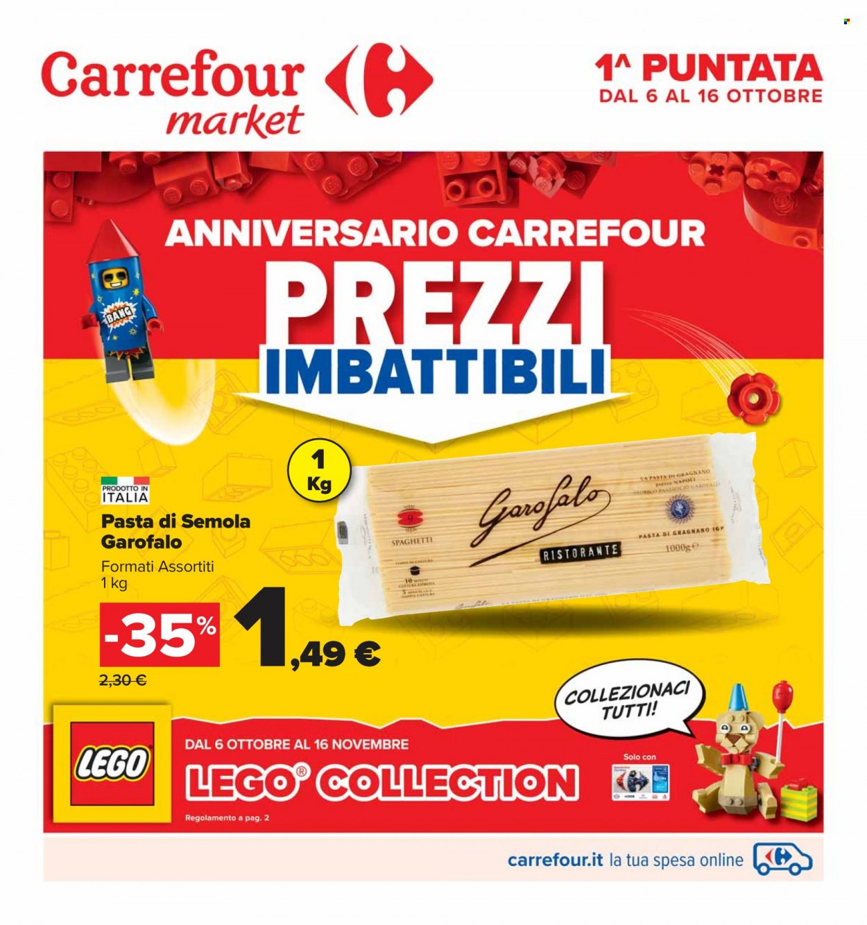 Leták Carrefour - 6.10.2022 - 16.10.2022. Strana 1