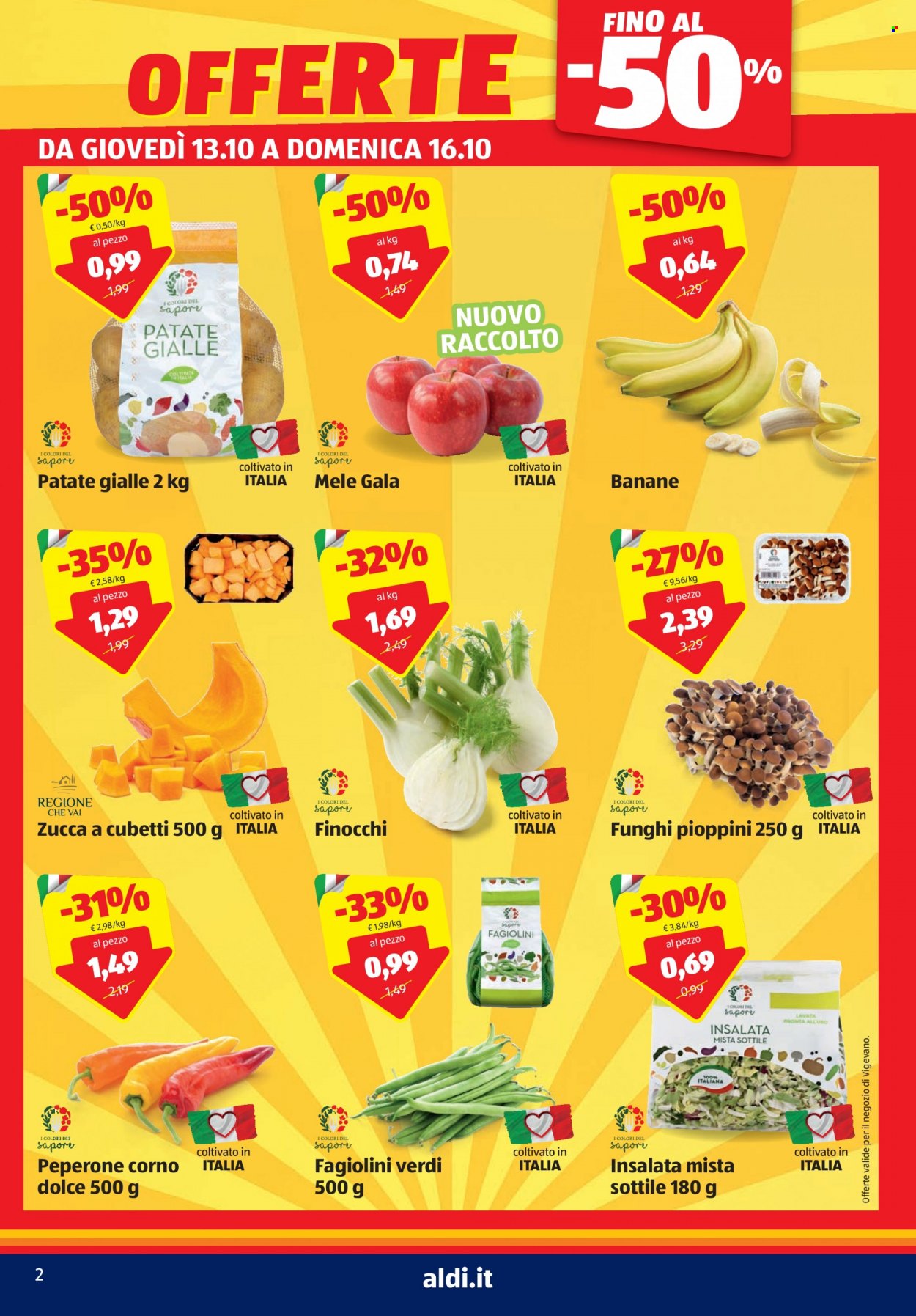 Volantino Aldi - 13/10/2022 - 18/10/2022. Pagina 2