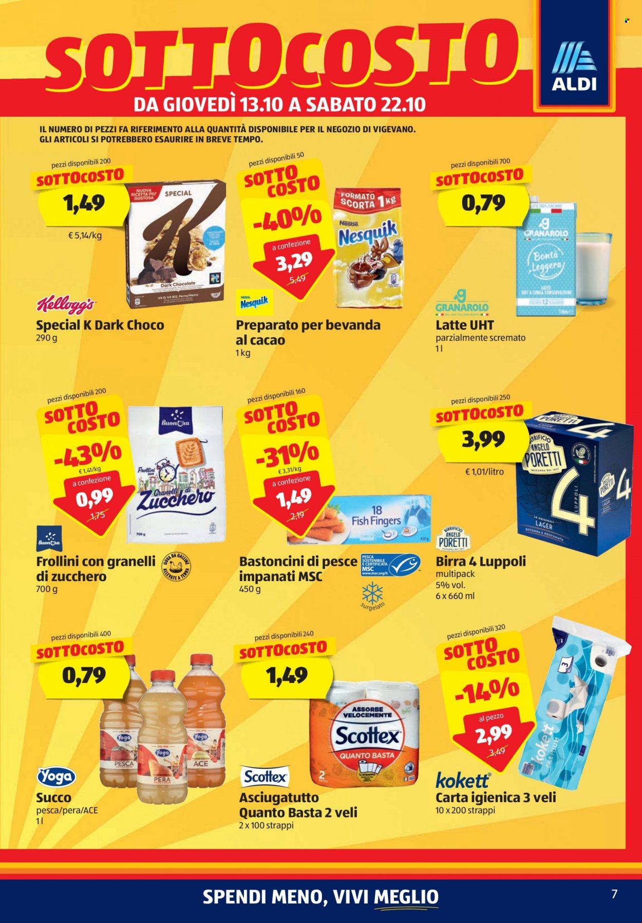Volantino Aldi - 13/10/2022 - 18/10/2022. Pagina 7