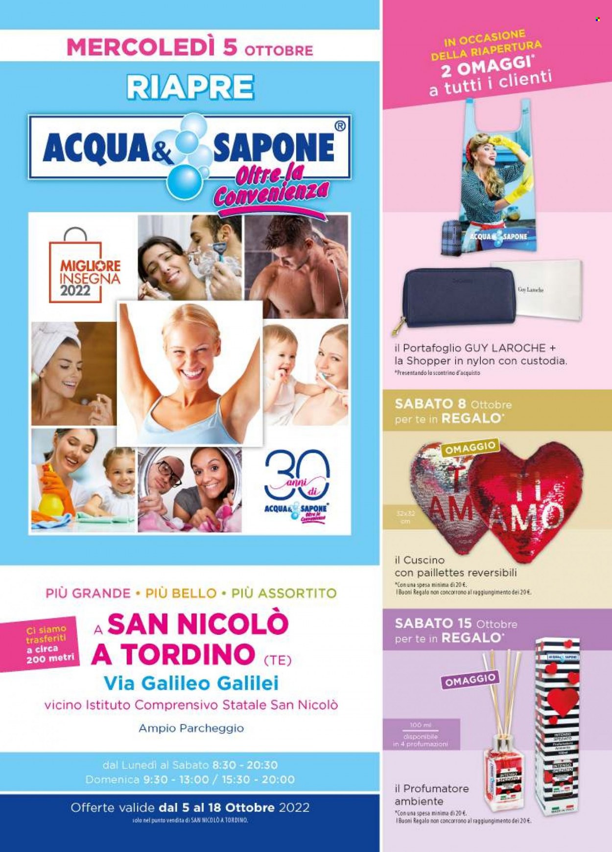 Volantino Acqua & Sapone - 5/10/2022 - 18/10/2022. Pagina 1