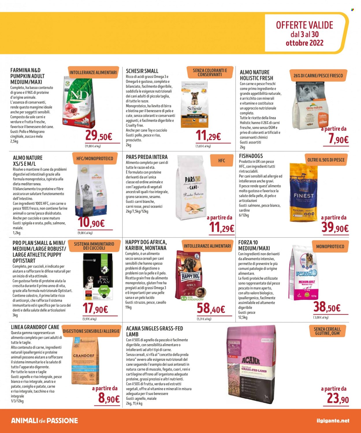 Volantino Il Gigante - 3/10/2022 - 30/10/2022. Pagina 3