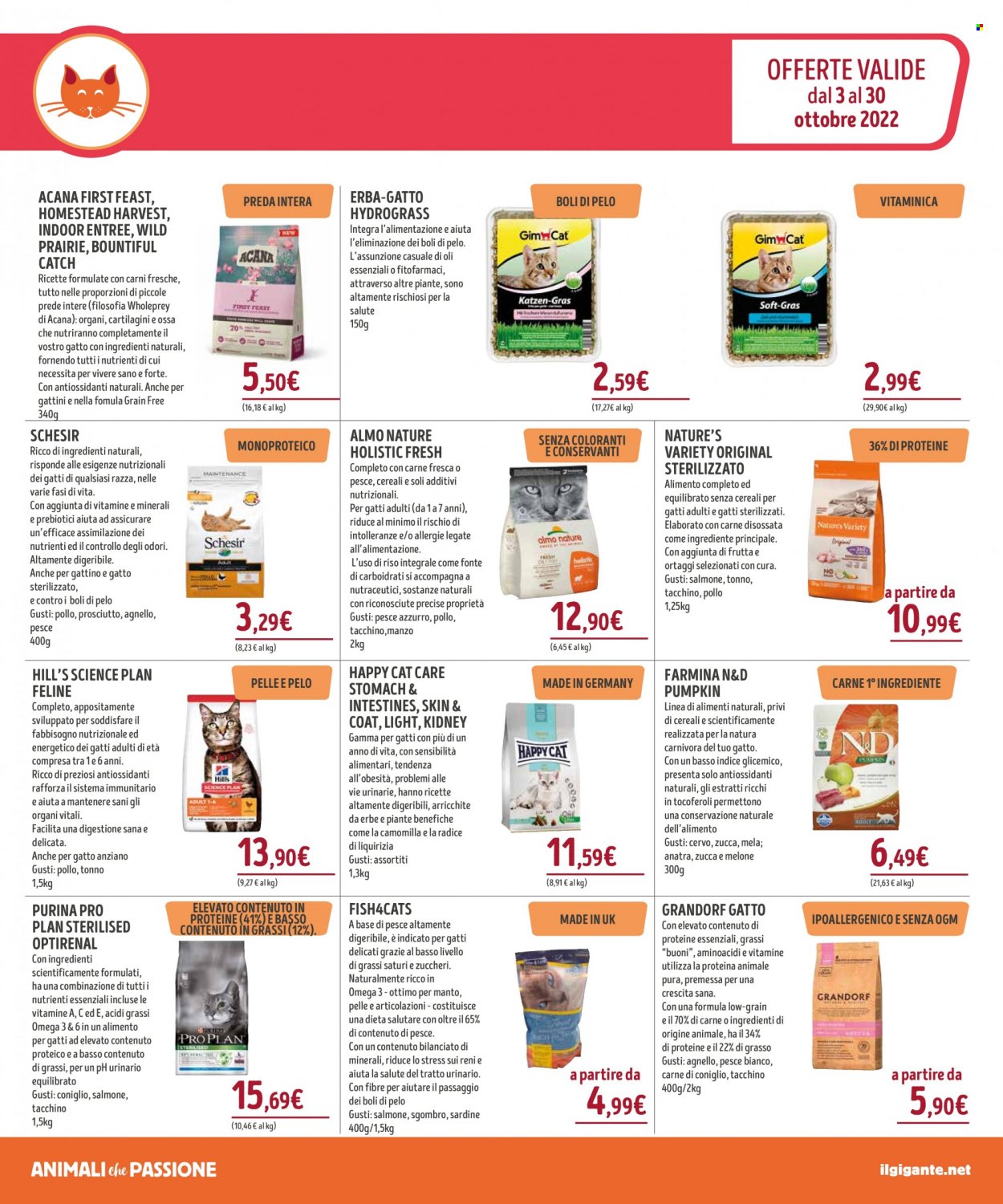 Volantino Il Gigante - 3/10/2022 - 30/10/2022. Pagina 5