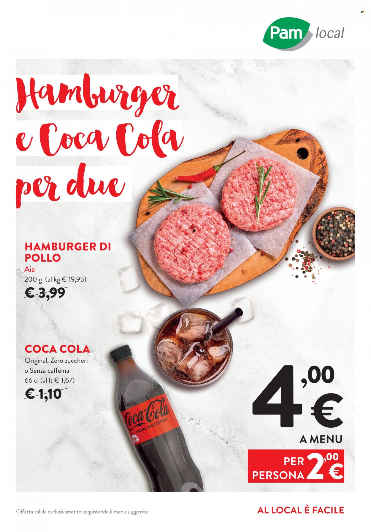 Volantino Pam local. Pagina 1