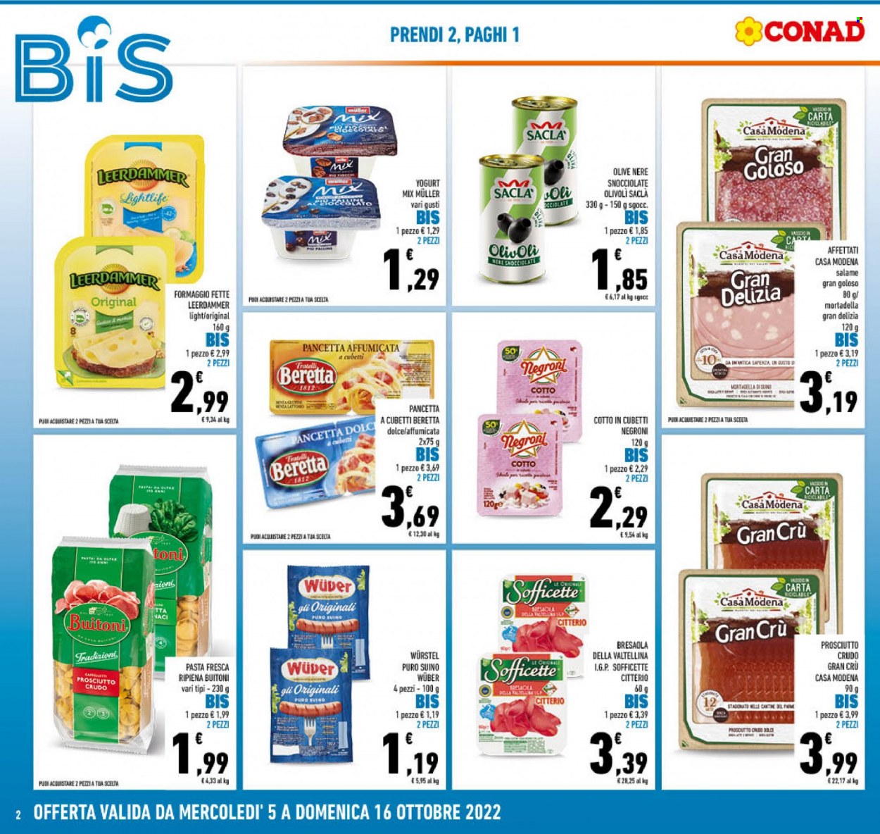 Volantino Conad - 5/10/2022 - 16/10/2022. Pagina 2