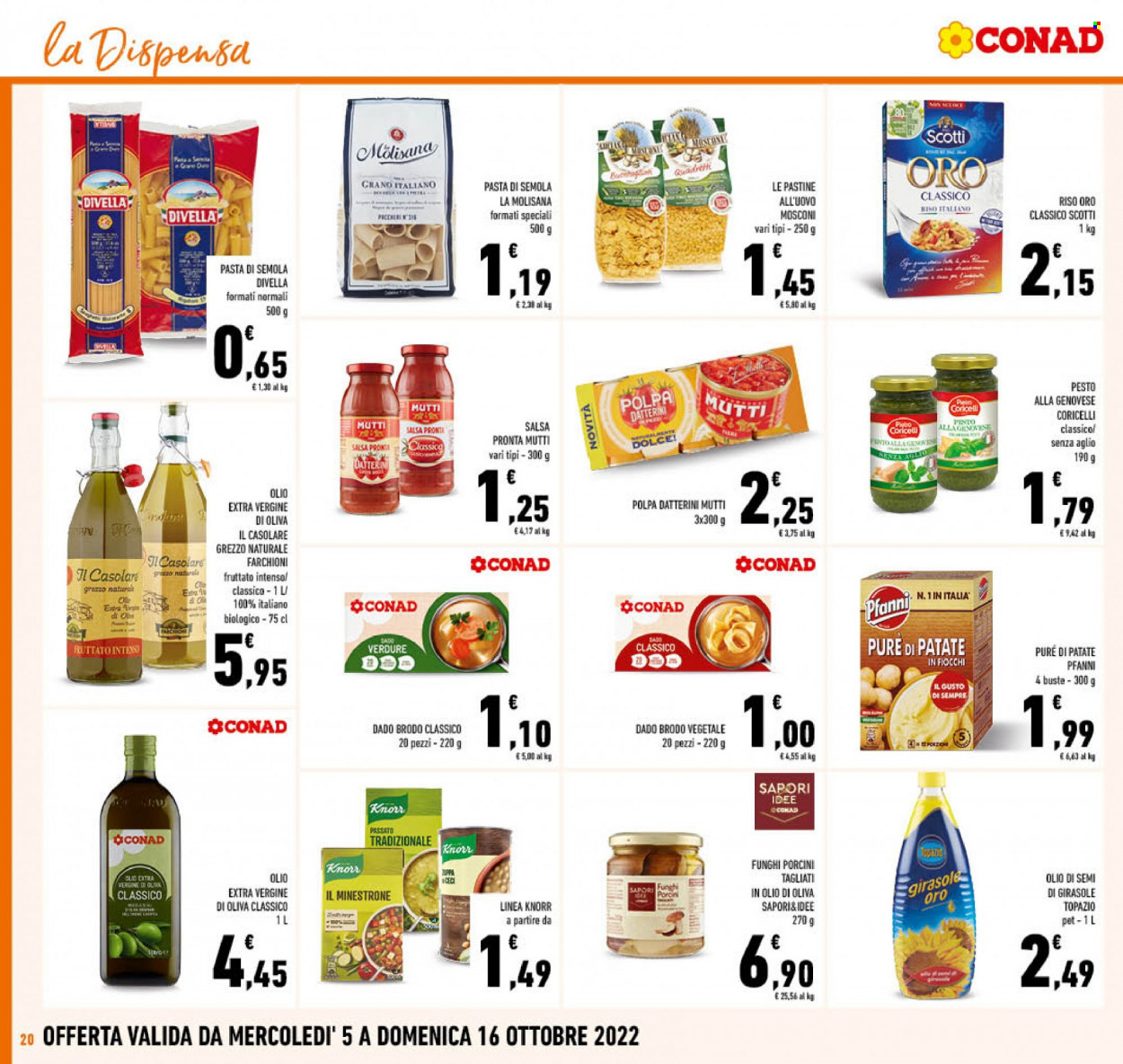 Volantino Conad - 5/10/2022 - 16/10/2022. Pagina 20