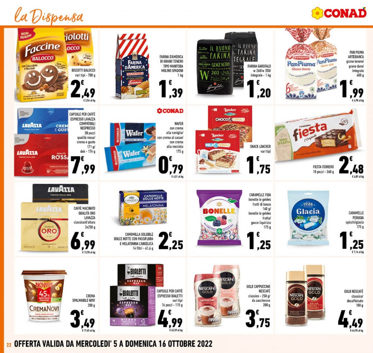 Volantino Conad - 5/10/2022 - 16/10/2022. Pagina 22