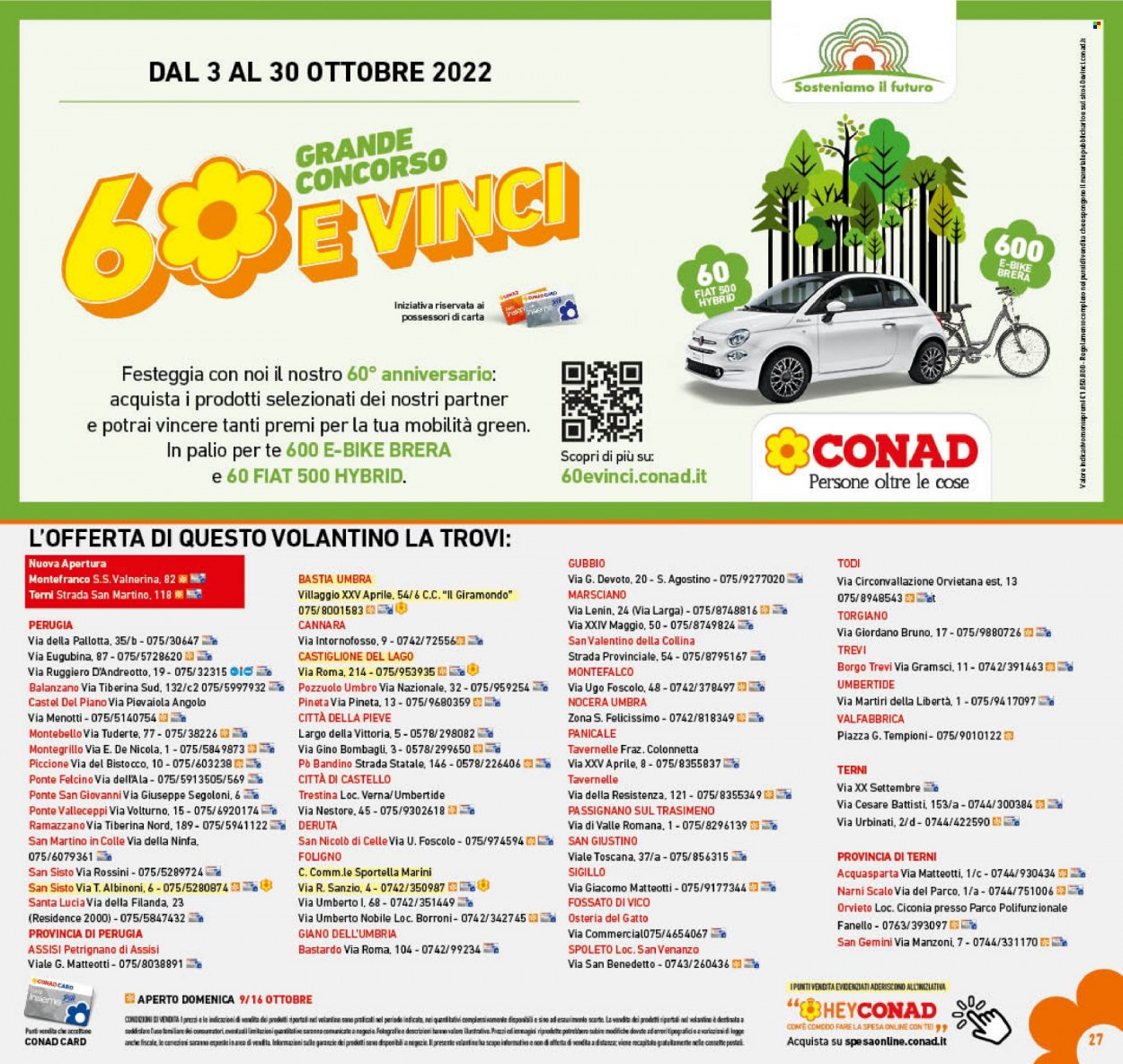 Volantino Conad - 5/10/2022 - 16/10/2022. Pagina 27
