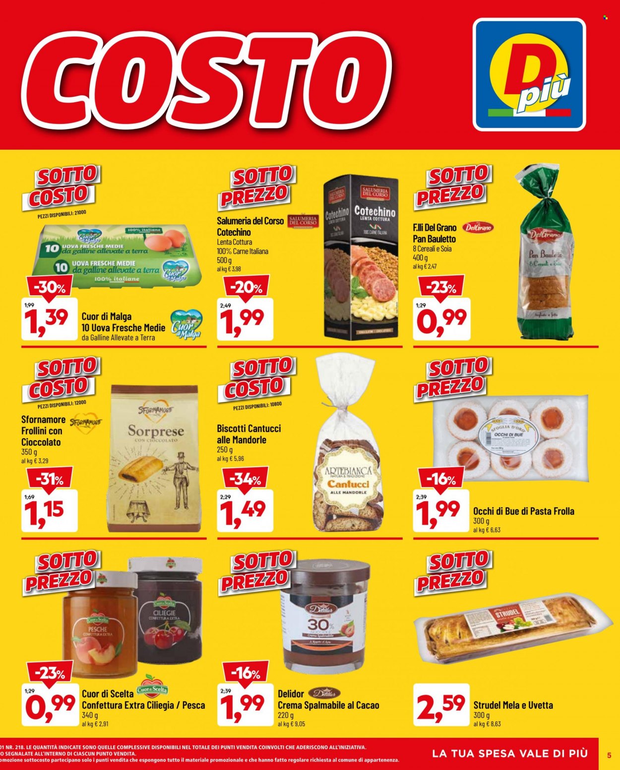 Volantino Dpiù - 6/10/2022 - 15/10/2022. Pagina 5