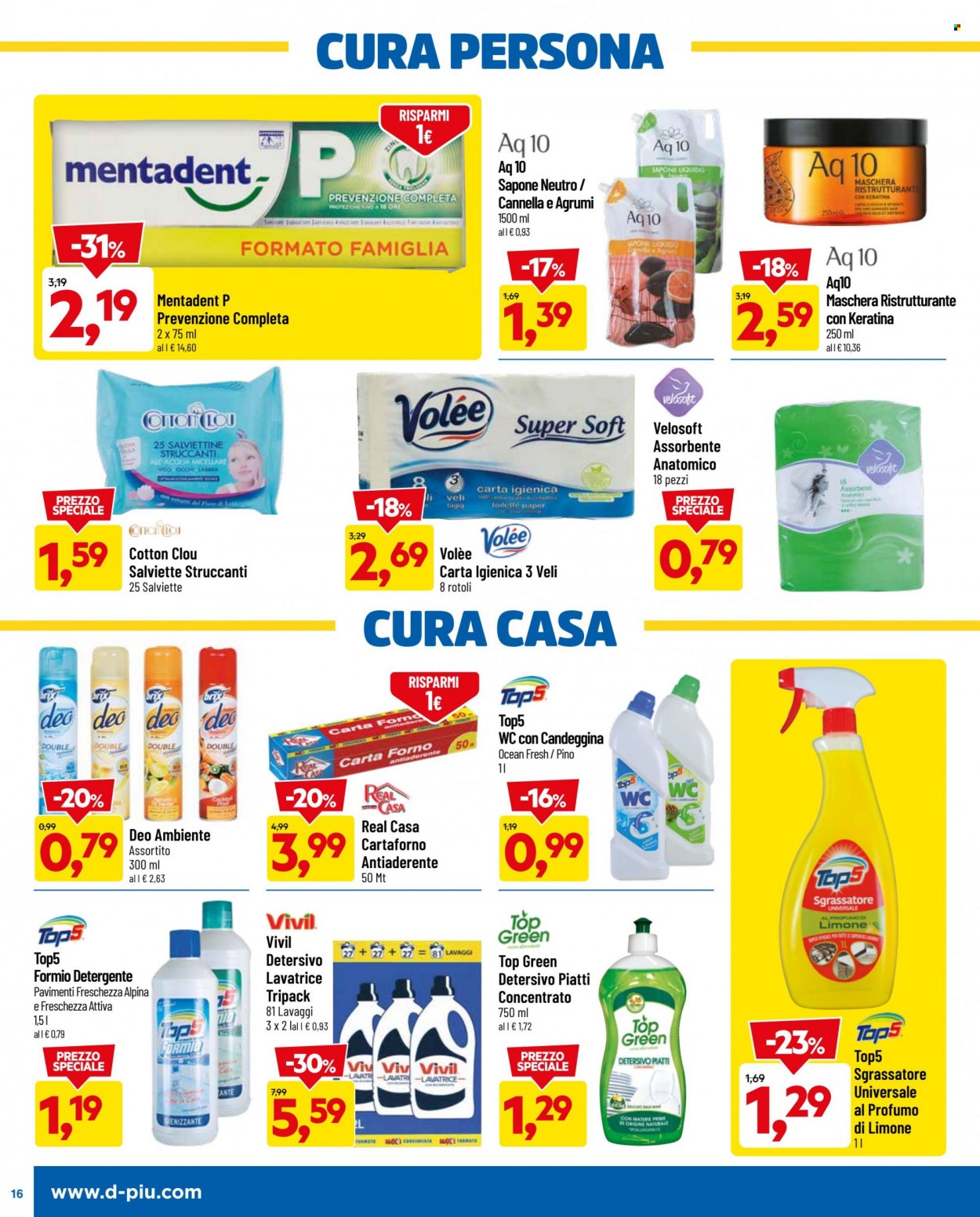 Volantino Dpiù - 6/10/2022 - 15/10/2022. Pagina 16