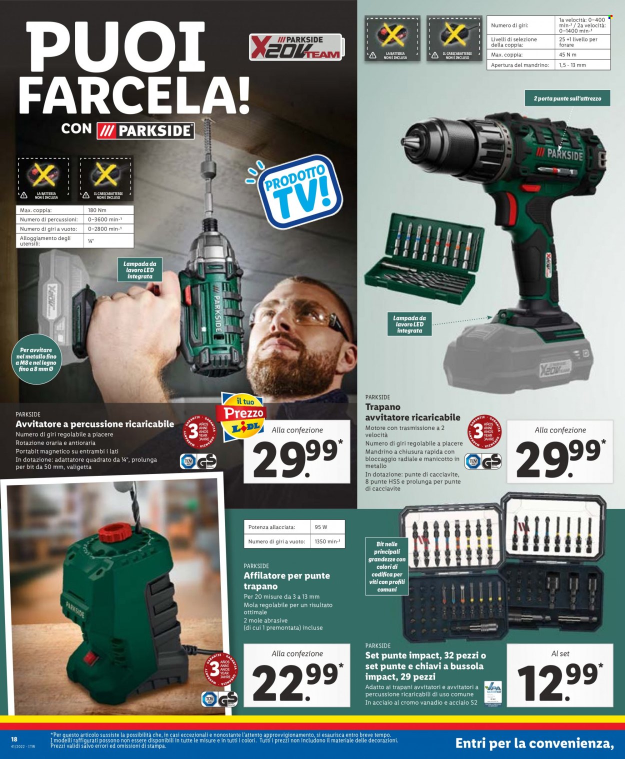 Volantino Lidl - 10/10/2022 - 16/10/2022. Pagina 18