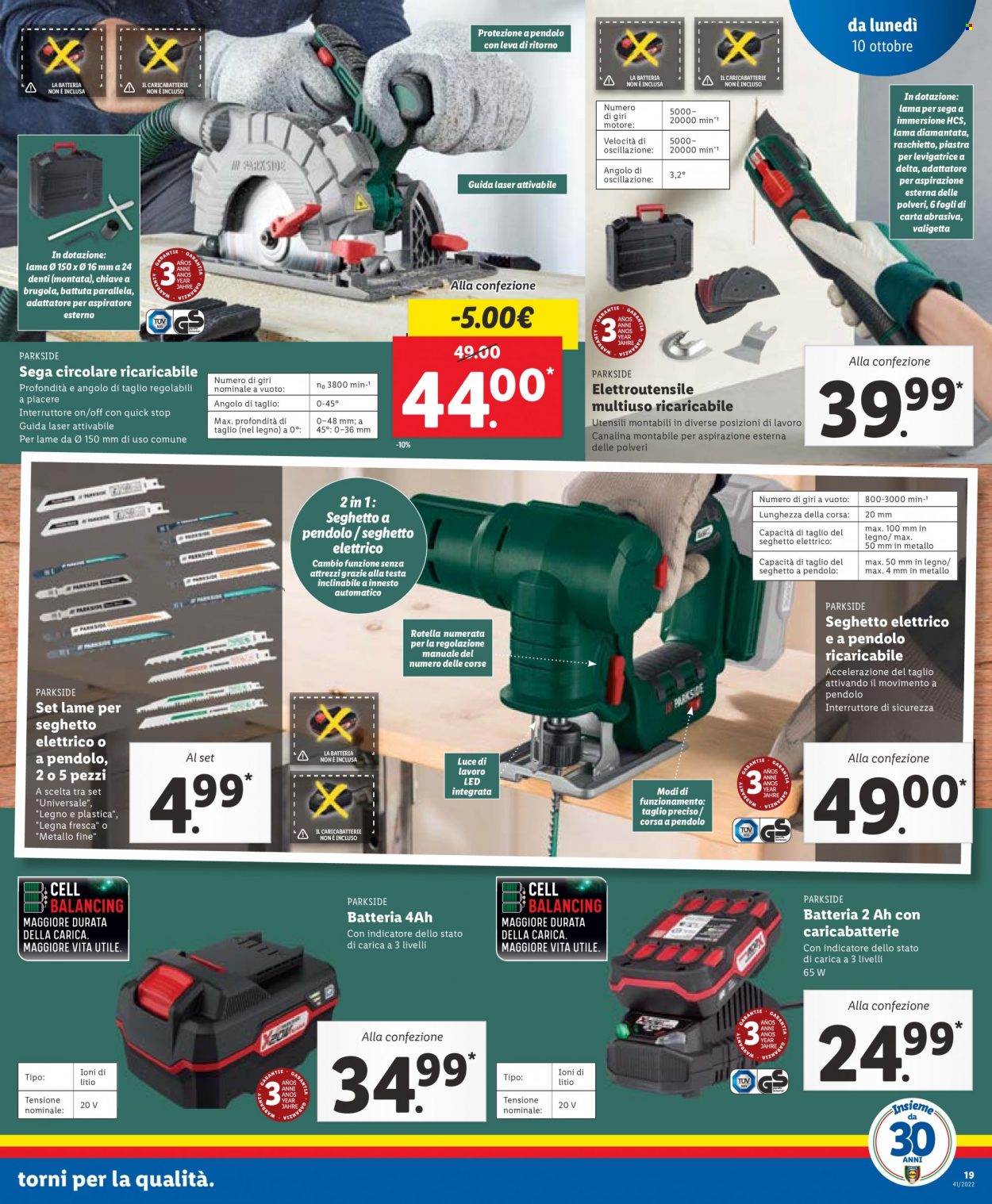 Volantino Lidl - 10/10/2022 - 16/10/2022. Pagina 19