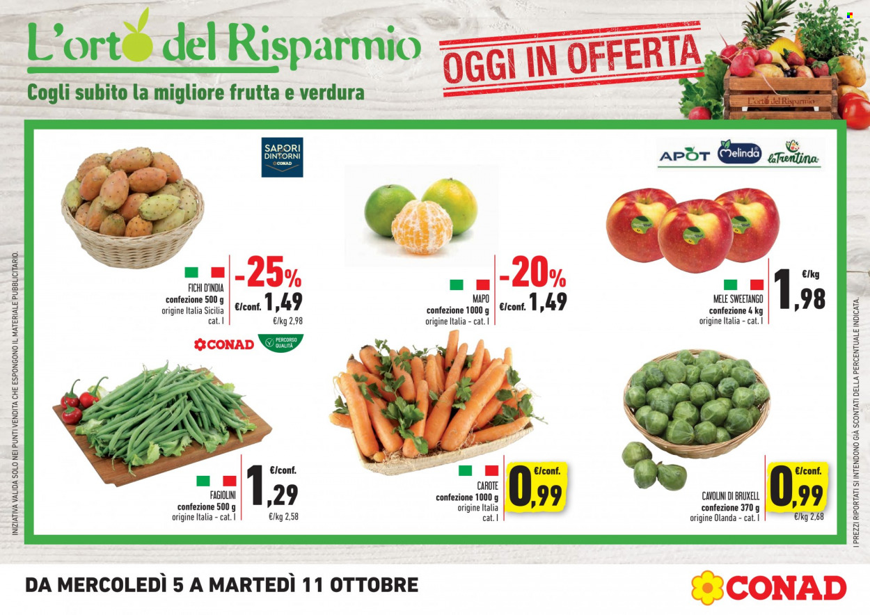 Volantino Conad - 5/10/2022 - 18/10/2022. Pagina 1