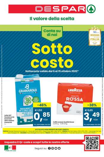 Volantino Despar - 6/10/2022 - 19/10/2022.
