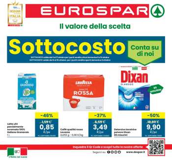 Volantino Eurospar - 6/10/2022 - 19/10/2022.