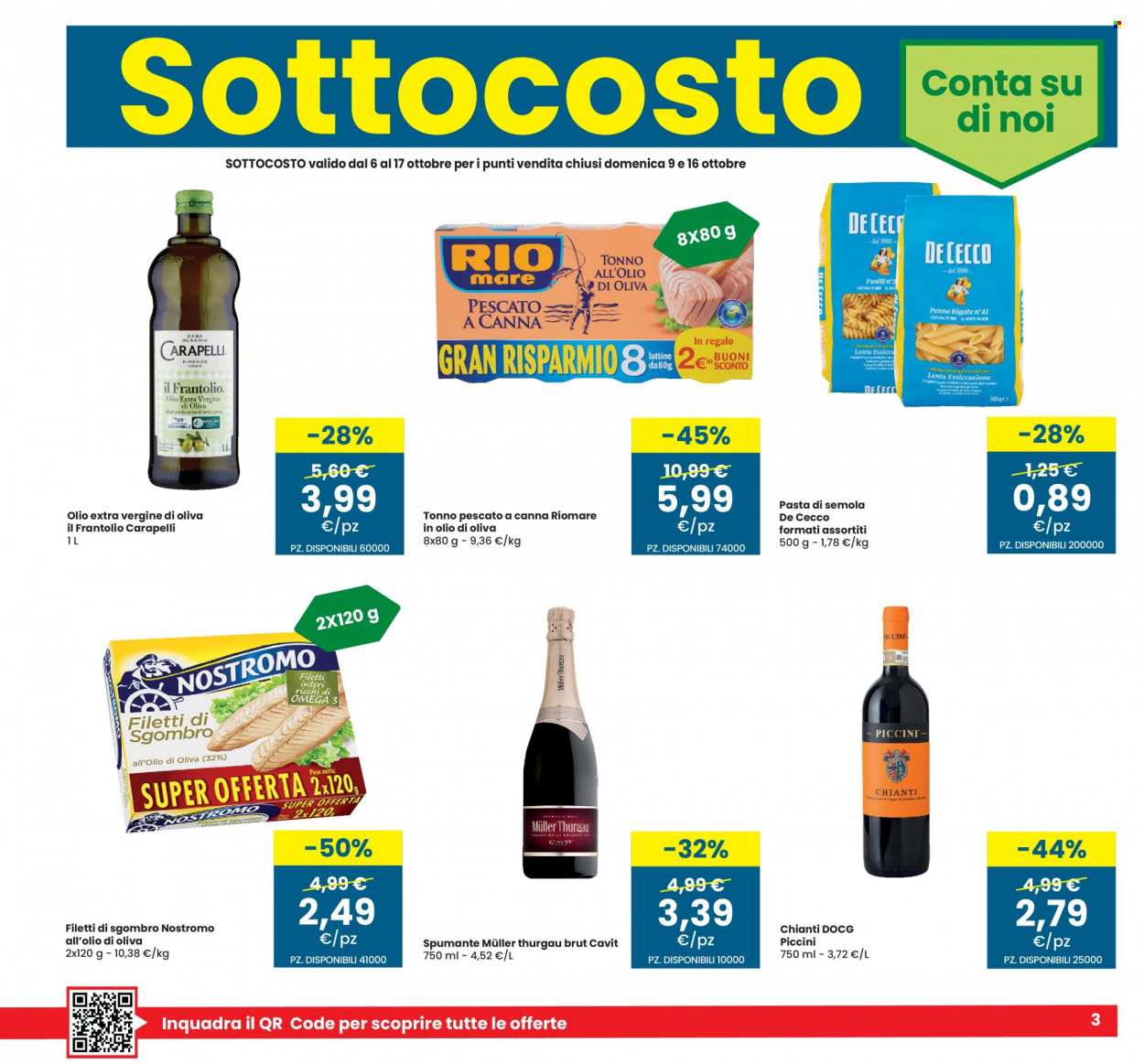 Volantino Eurospar - 6/10/2022 - 19/10/2022. Pagina 3