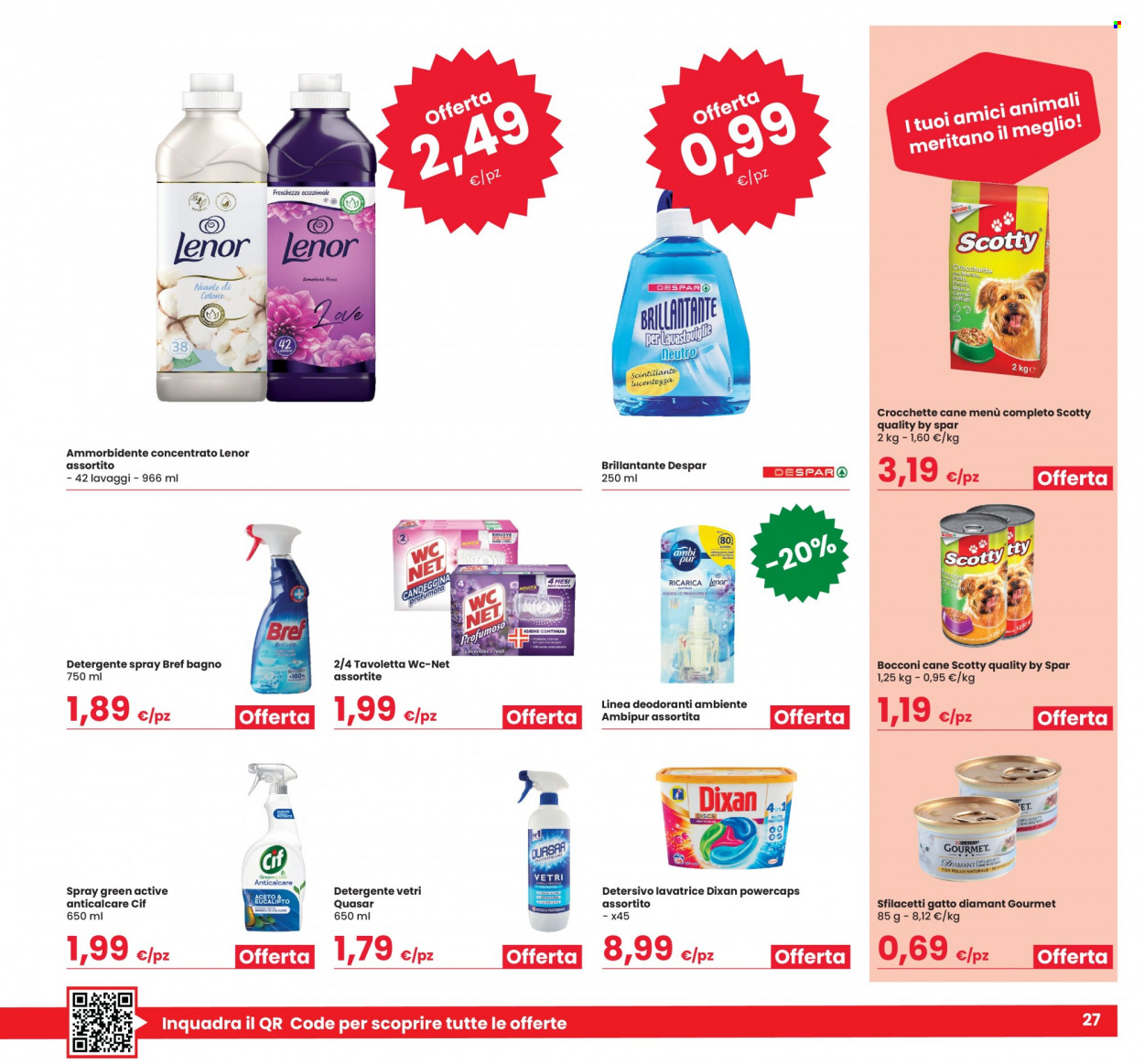 Volantino Eurospar - 6/10/2022 - 19/10/2022. Pagina 27