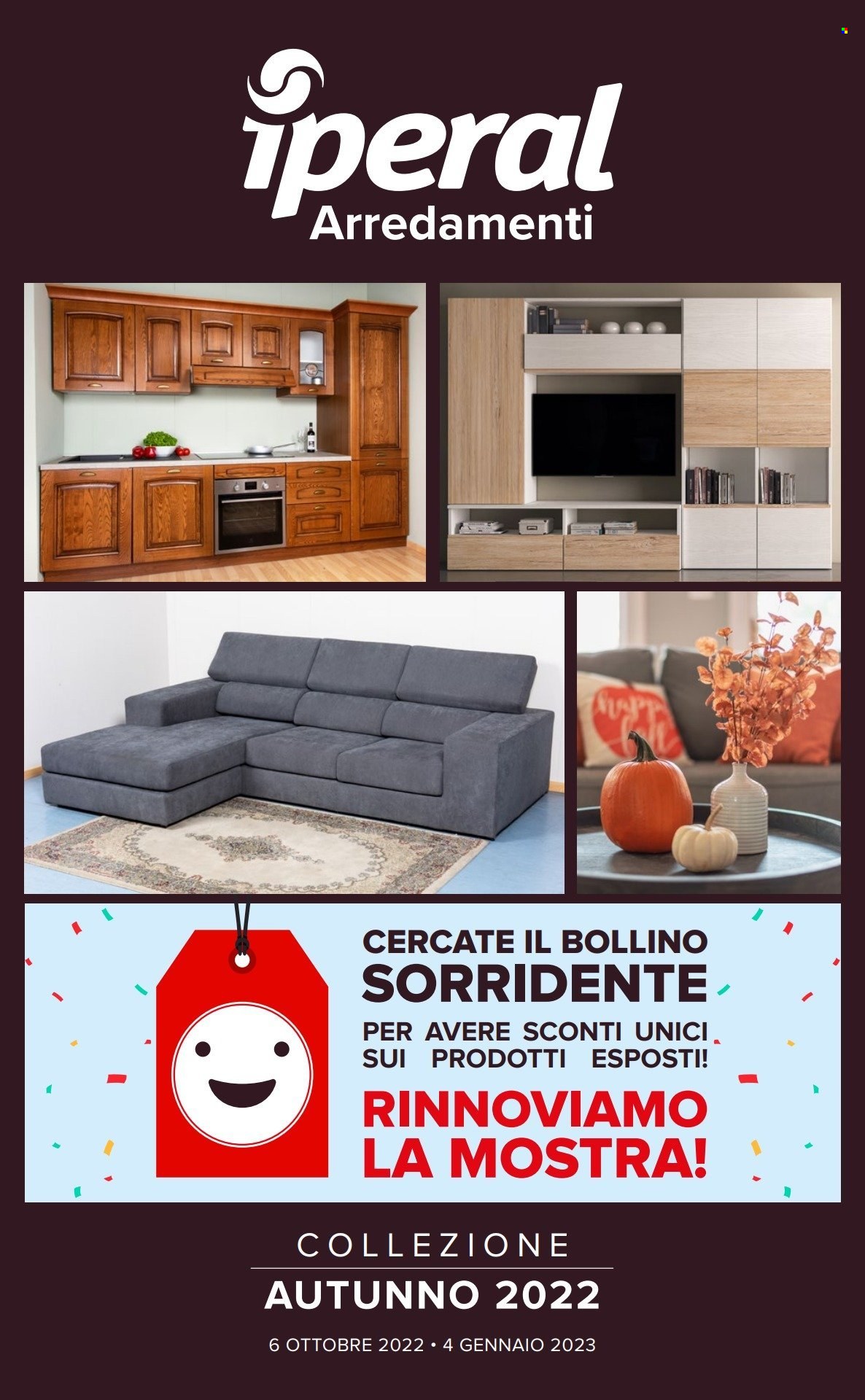Volantino Iperal - 6/10/2022 - 4/1/2023. Pagina 1
