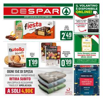 Volantino Despar - 6/10/2022 - 16/10/2022.