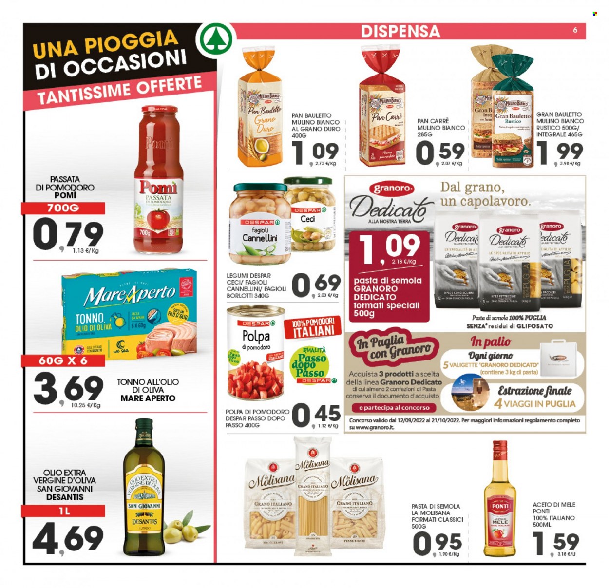 Volantino Eurospar - 6/10/2022 - 16/10/2022. Pagina 6