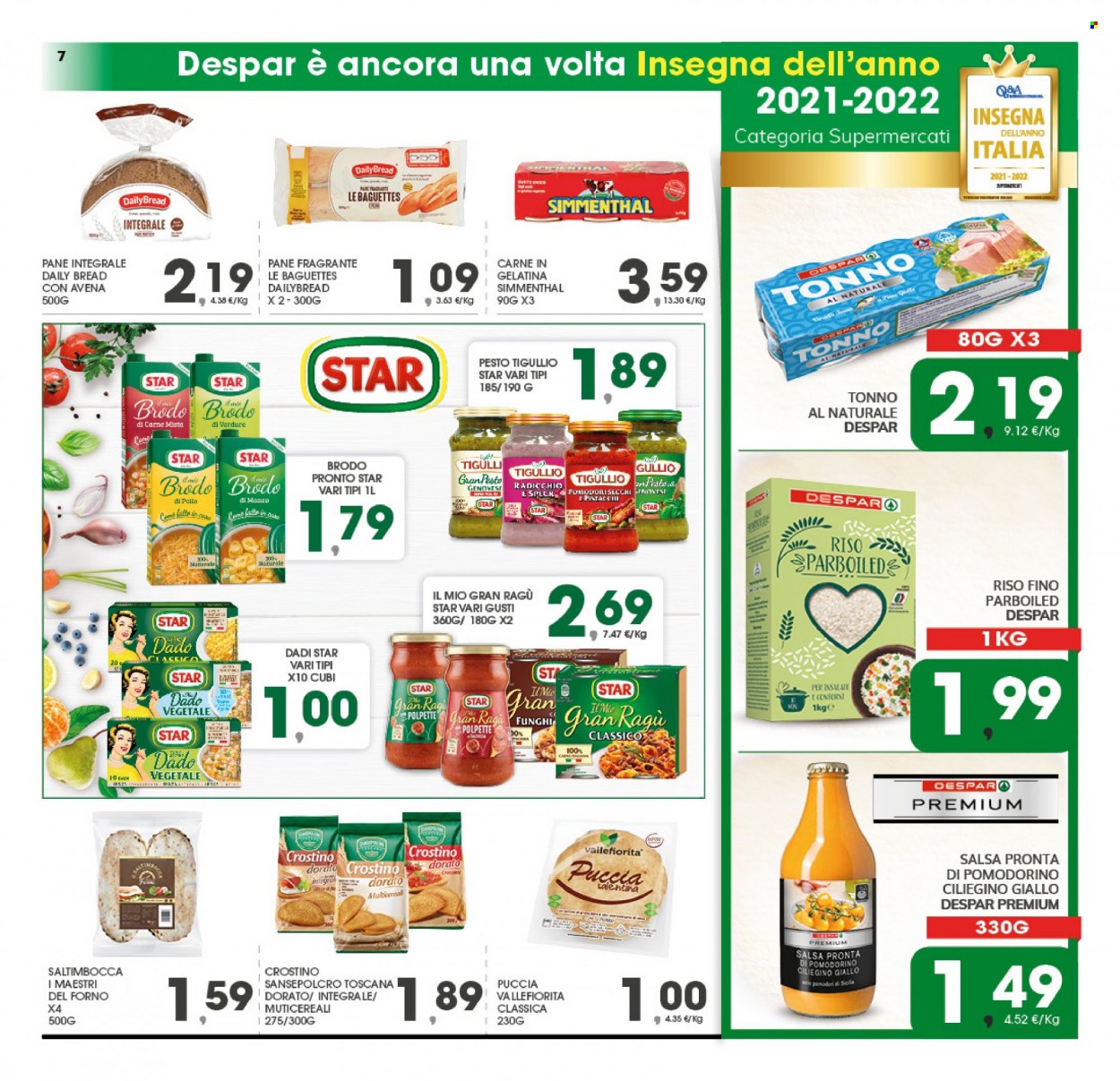Volantino Eurospar - 6/10/2022 - 16/10/2022. Pagina 7