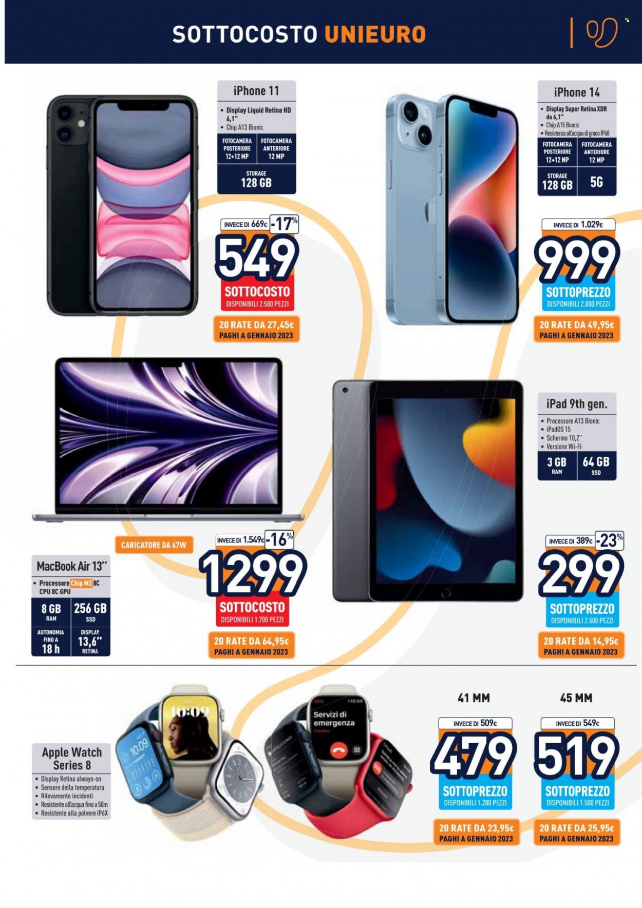 Volantino Unieuro - 7/10/2022 - 16/10/2022. Pagina 9
