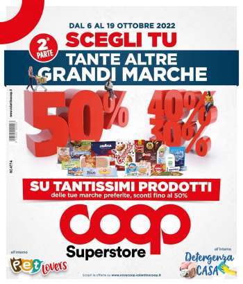 Volantino Coop - 6/10/2022 - 19/10/2022.
