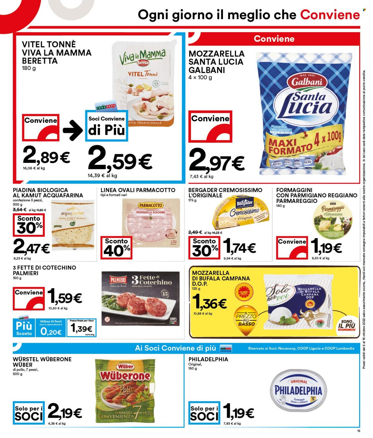 Leták Coop - 6.10.2022 - 19.10.2022. Strana 15