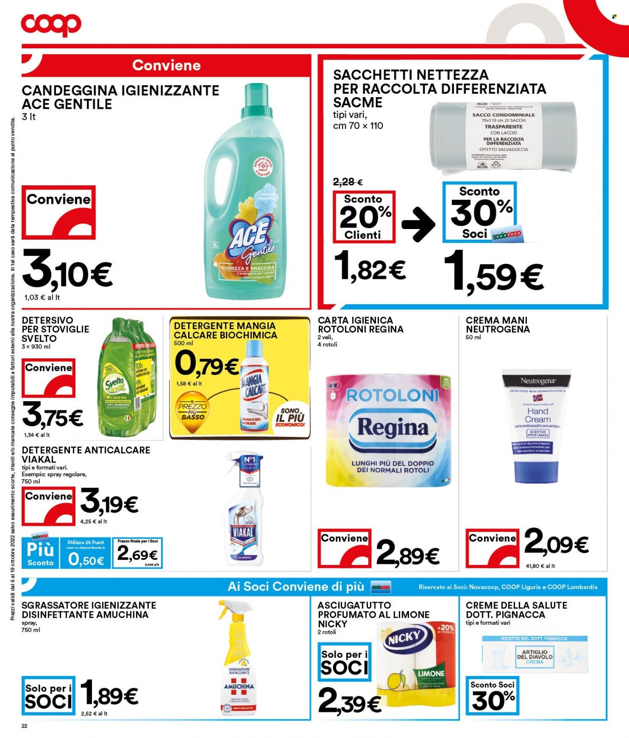 Leták Coop - 6.10.2022 - 19.10.2022. Strana 22