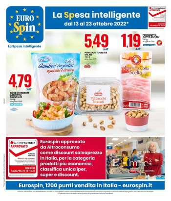 Volantino EuroSpin - 13/10/2022 - 23/10/2022.