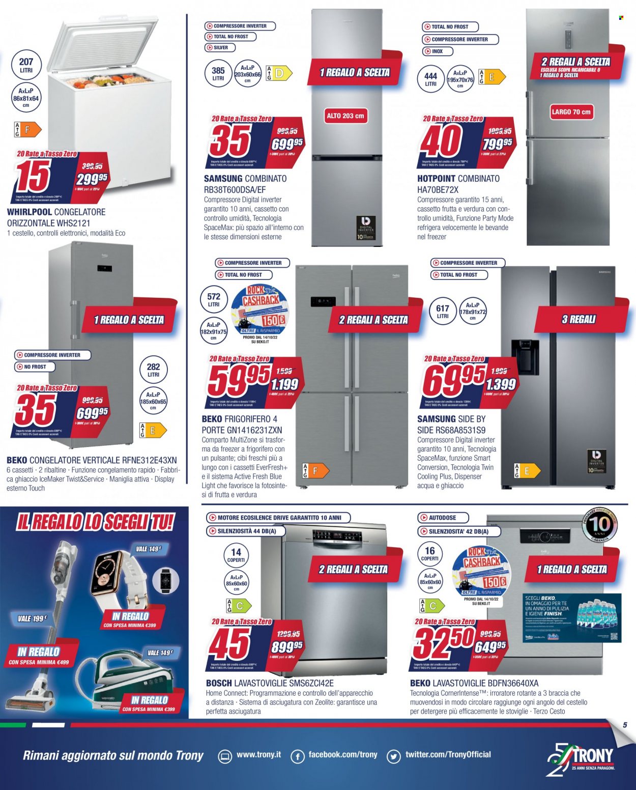 Volantino Trony - 10/10/2022 - 30/10/2022. Pagina 5