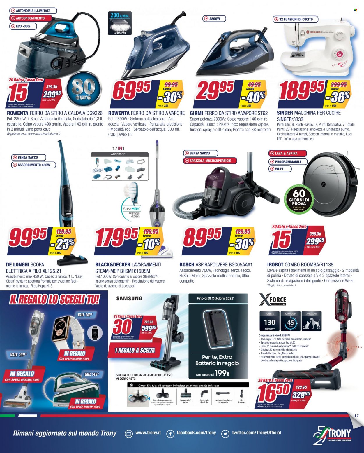 Volantino Trony - 10/10/2022 - 30/10/2022. Pagina 11