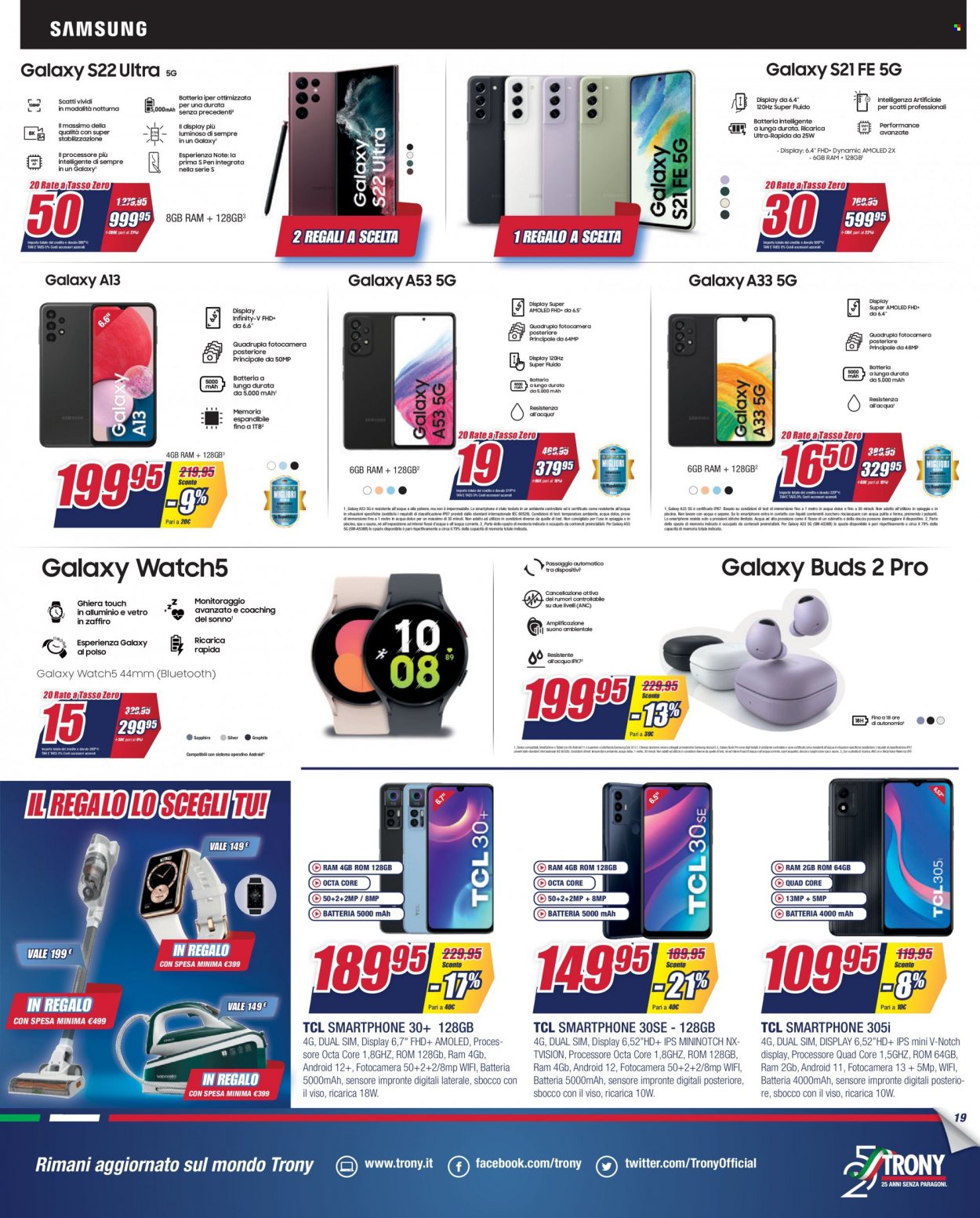 Volantino Trony - 10/10/2022 - 30/10/2022. Pagina 19