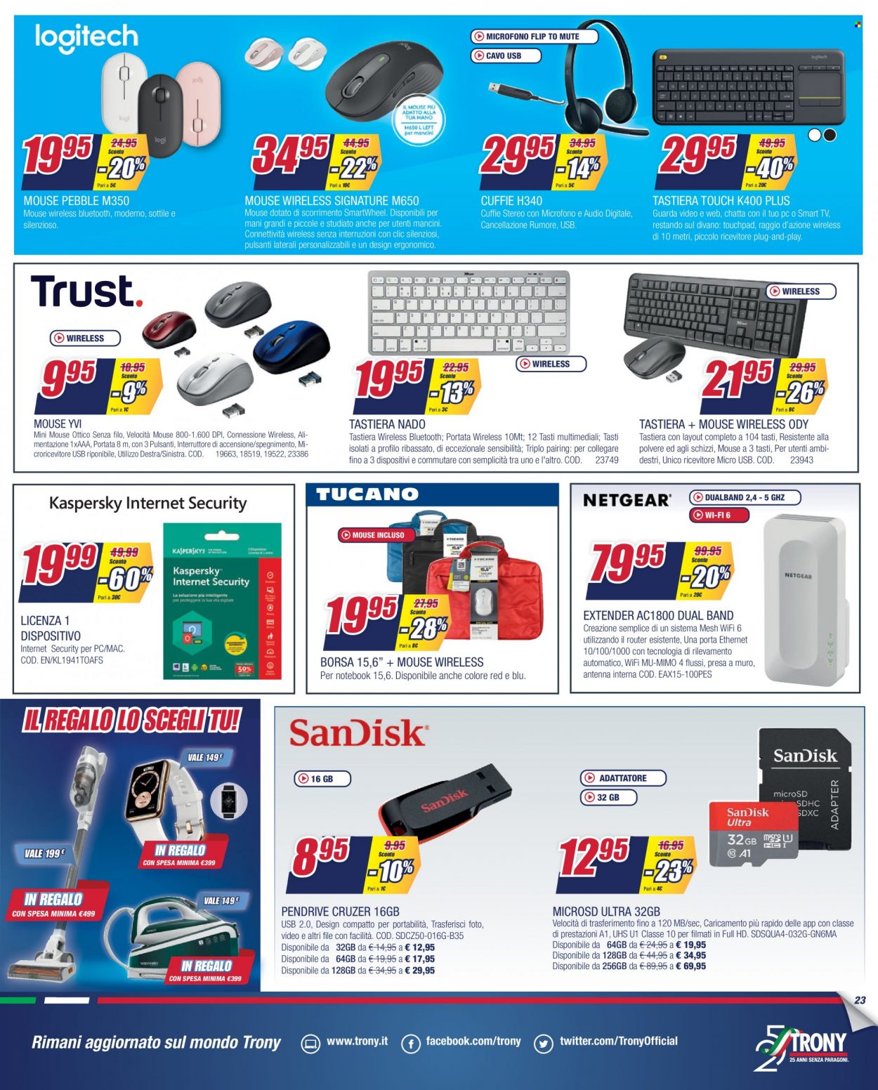 Volantino Trony - 10/10/2022 - 30/10/2022. Pagina 23