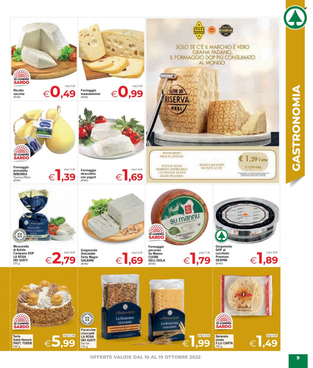Volantino Eurospar - 10/10/2022 - 19/10/2022. Pagina 9