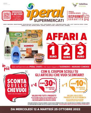 Volantino Iperal - 12/10/2022 - 25/10/2022.