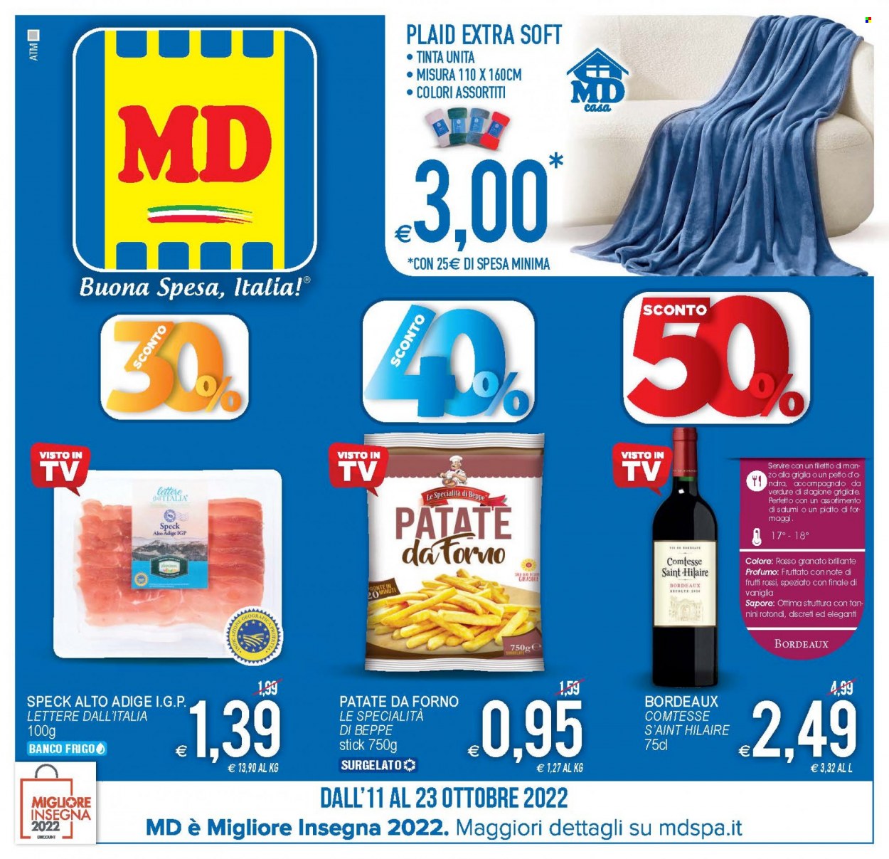 Volantino MD Discount - 11/10/2022 - 23/10/2022. Pagina 1