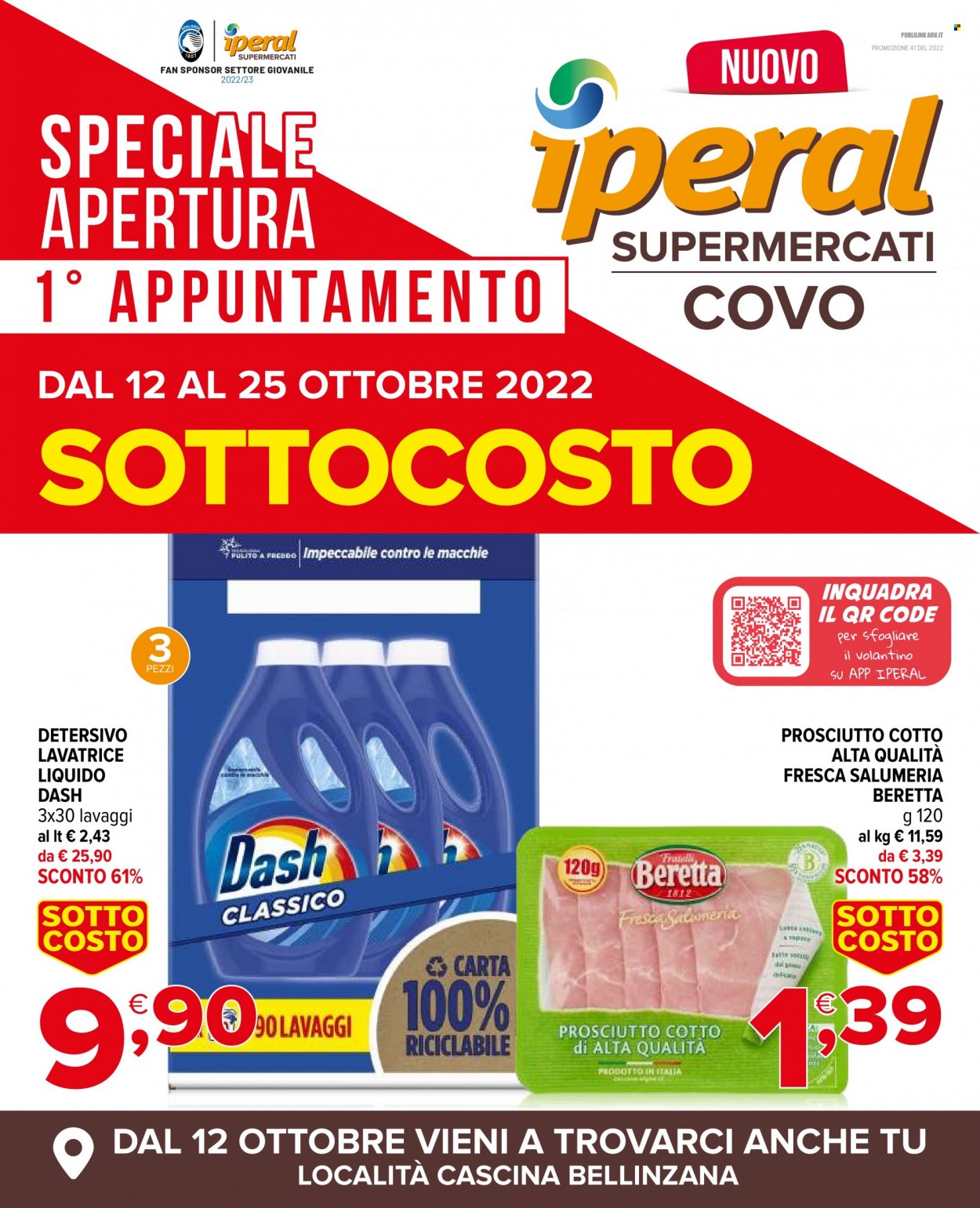 Volantino Iperal - 12/10/2022 - 25/10/2022. Pagina 1