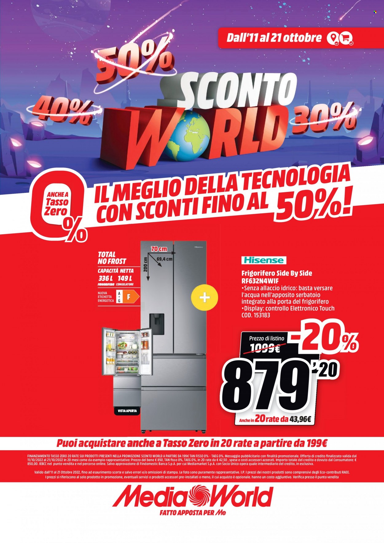 Volantino MediaWorld - 11/10/2022 - 21/10/2022. Pagina 2