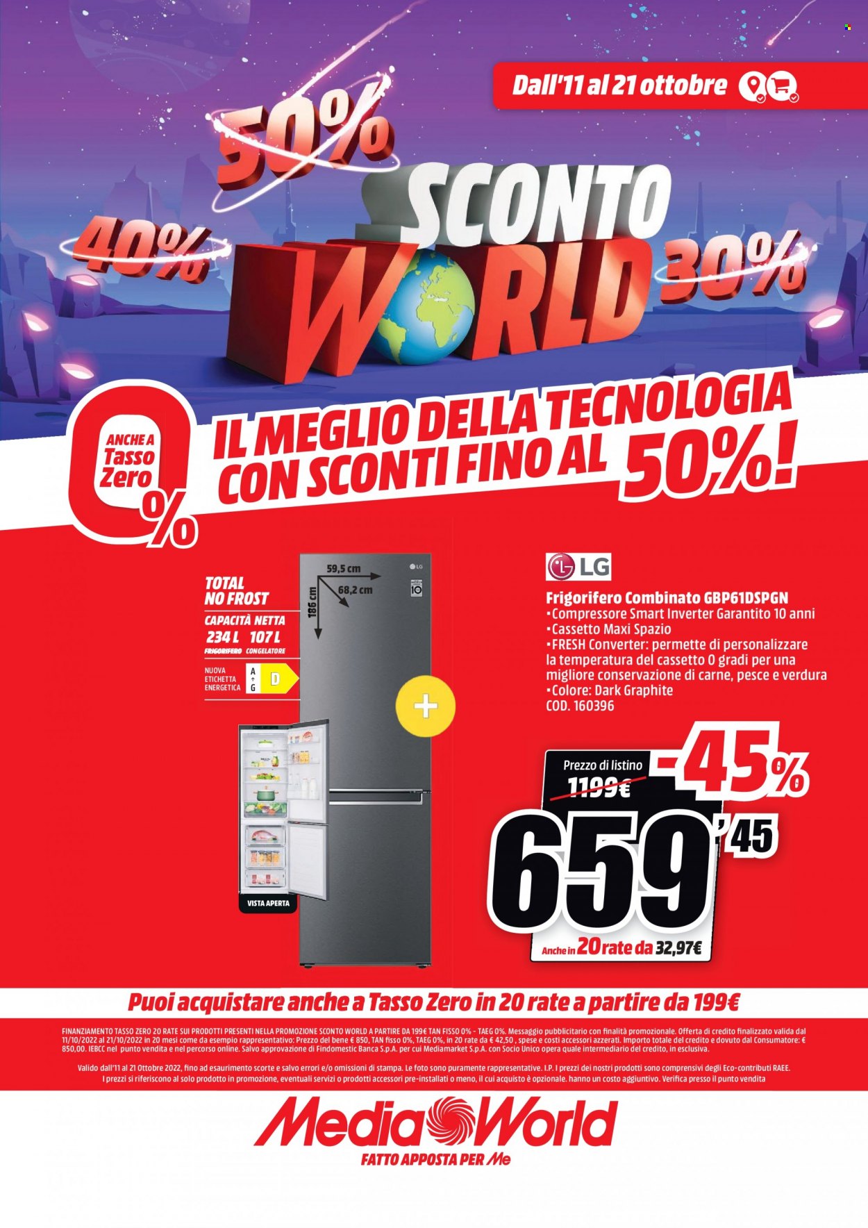 Volantino MediaWorld - 11/10/2022 - 21/10/2022. Pagina 3