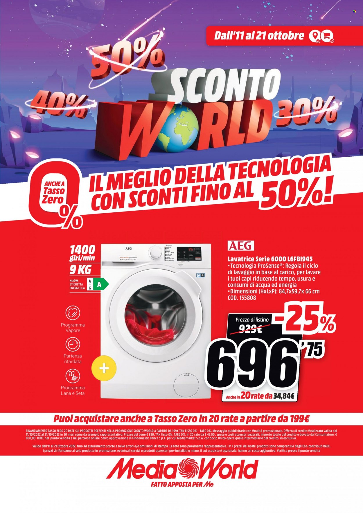 Volantino MediaWorld - 11/10/2022 - 21/10/2022. Pagina 18