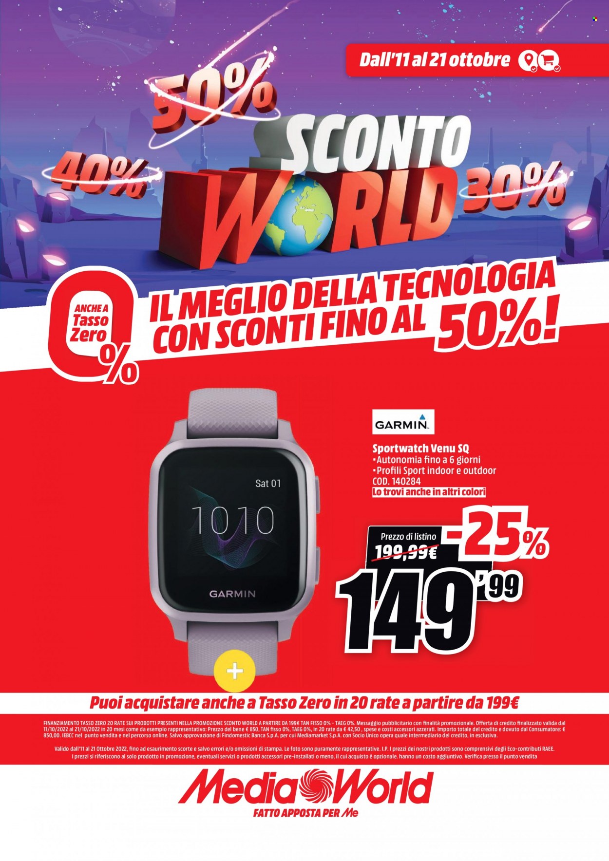 Volantino MediaWorld - 11/10/2022 - 21/10/2022. Pagina 24