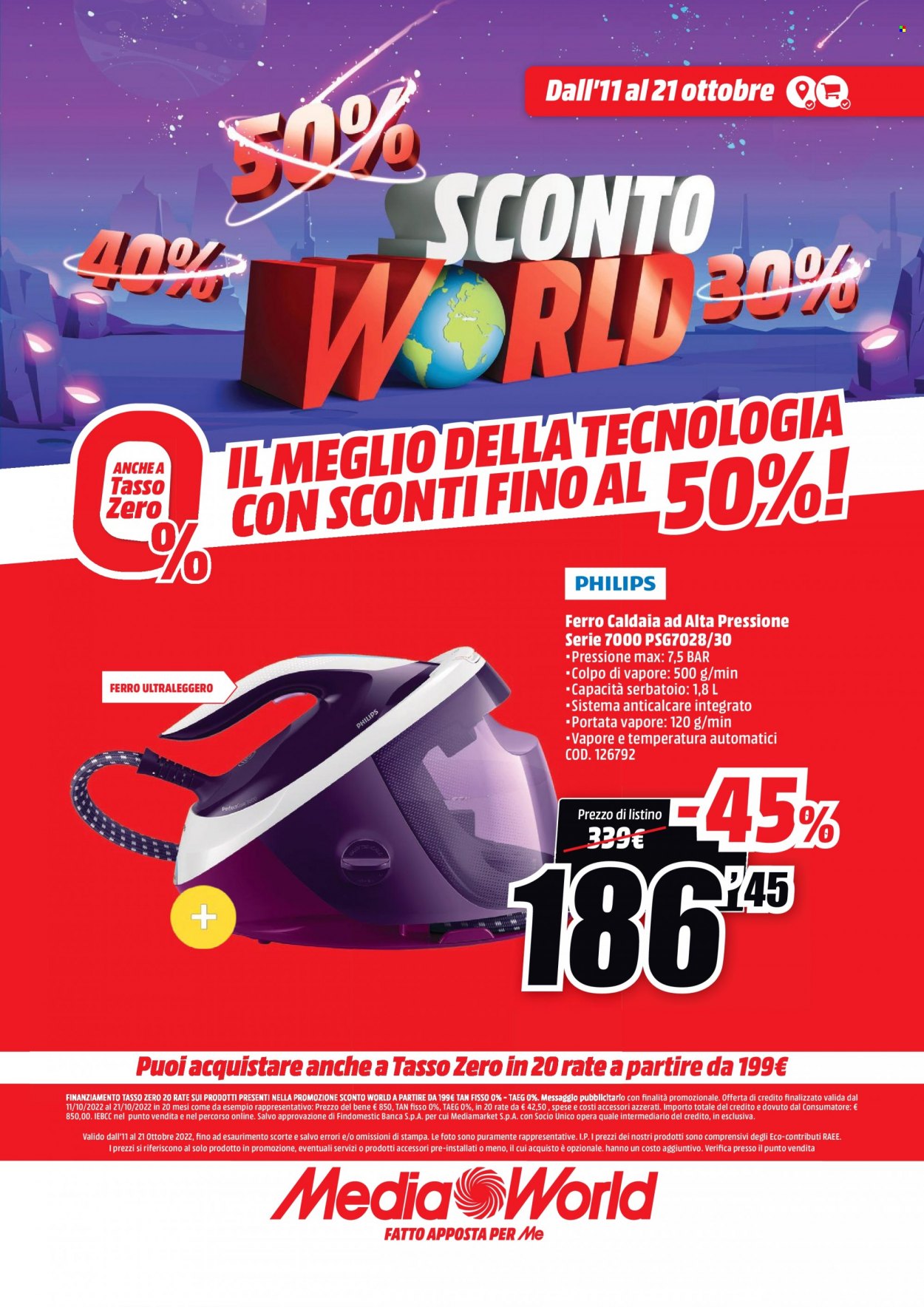 Volantino MediaWorld - 11/10/2022 - 21/10/2022. Pagina 28