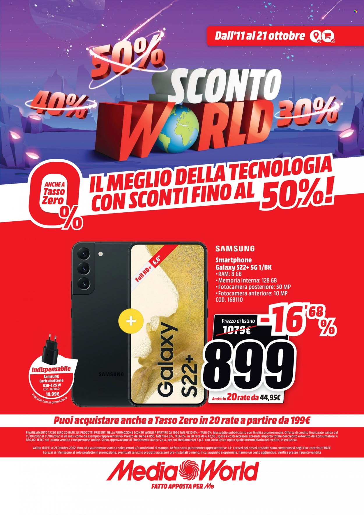 Volantino MediaWorld - 11/10/2022 - 21/10/2022. Pagina 31
