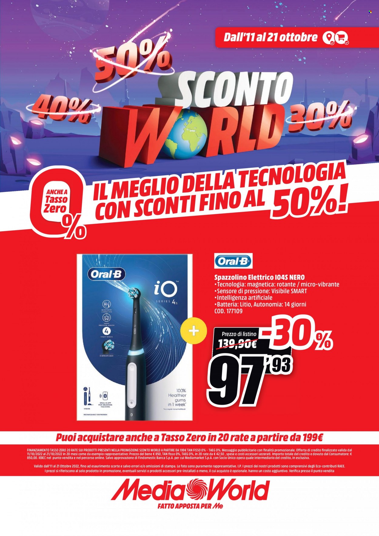 Volantino MediaWorld - 11/10/2022 - 21/10/2022. Pagina 34