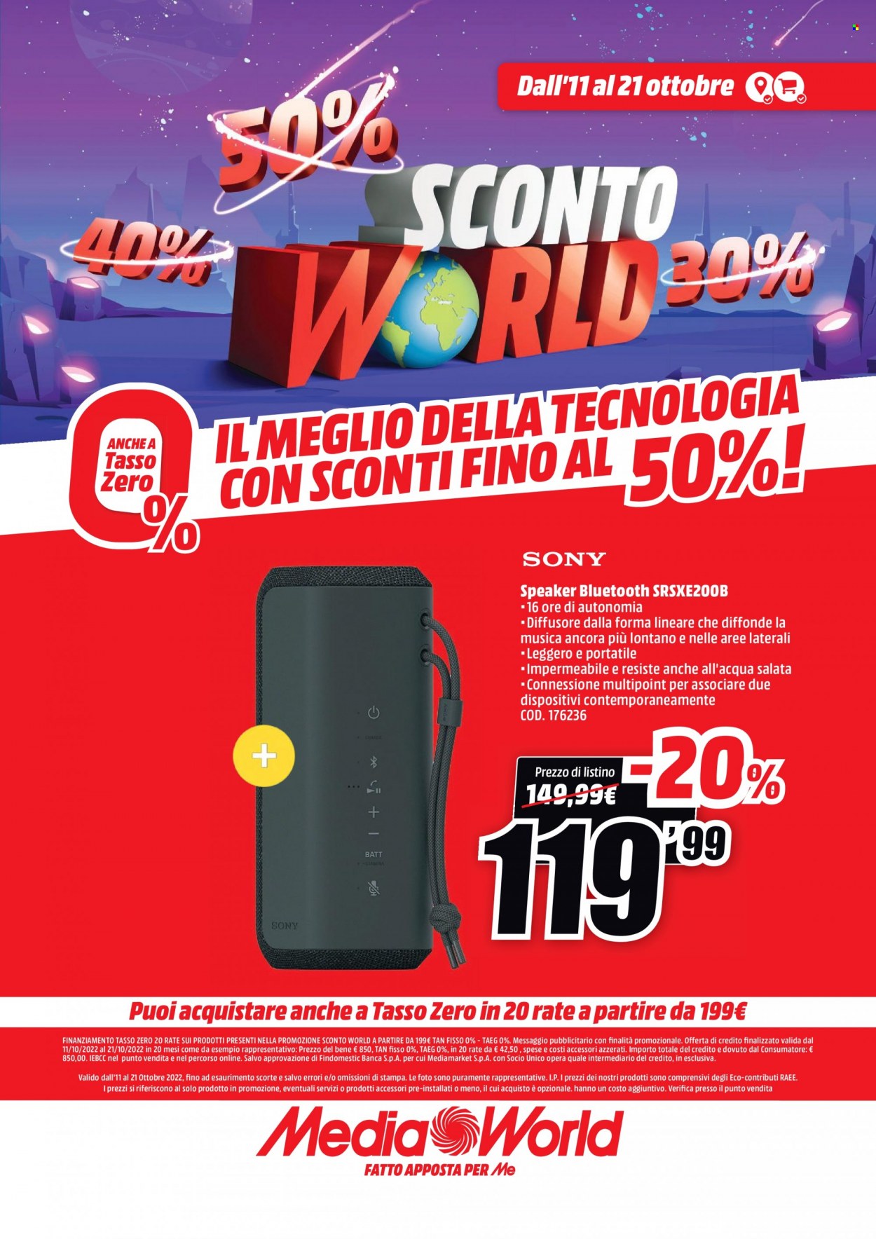 Volantino MediaWorld - 11/10/2022 - 21/10/2022. Pagina 35
