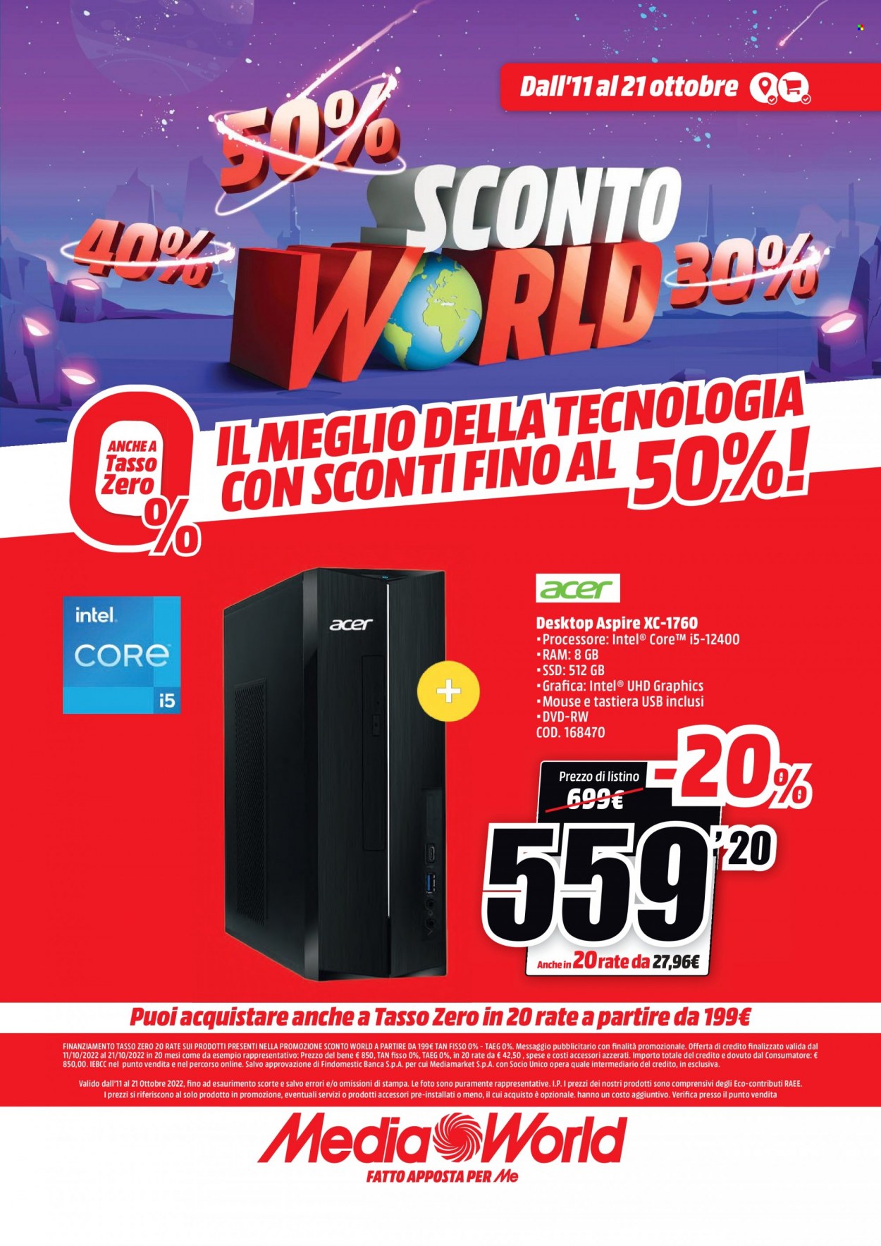 Volantino MediaWorld - 11/10/2022 - 21/10/2022. Pagina 42