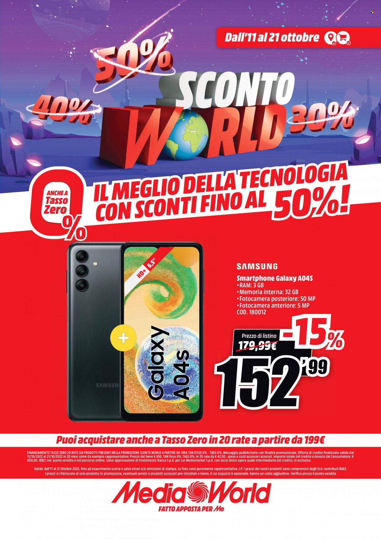 Volantino MediaWorld - 11/10/2022 - 21/10/2022. Pagina 49